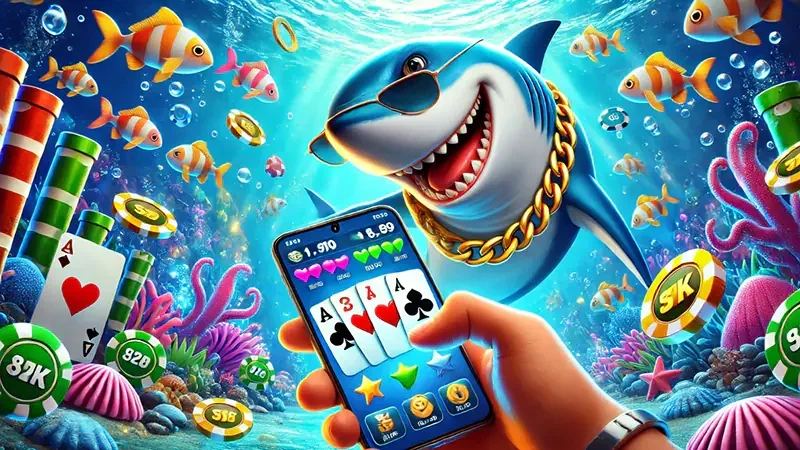 Adegan arcade bawah laut untuk permainan tembak ikan 6SVIP