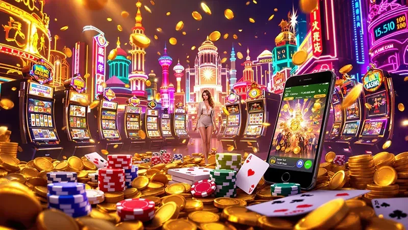 Tampilan permainan slot berwarna di 6SVIP
